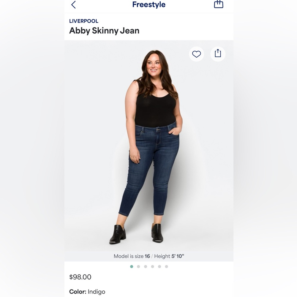 Liverpool 18W jeans